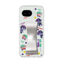 スリムプロテクションケース - STAND & RING RIBBON Silver［ キャンディーカリエス - ステッカー ］