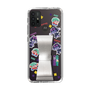 スリムプロテクションケース - STAND & RING RIBBON Silver［ キャンディーカリエス - ステッカー ］