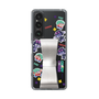 スリムプロテクションケース - STAND & RING RIBBON Silver［ キャンディーカリエス - ステッカー ］
