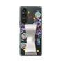 スリムプロテクションケース - STAND & RING RIBBON Silver［ キャンディーカリエス - ステッカー ］
