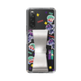 スリムプロテクションケース - STAND & RING RIBBON Silver［ キャンディーカリエス - ステッカー ］