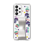 スリムプロテクションケース - STAND & RING RIBBON Silver［ キャンディーカリエス - ステッカー ］