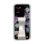 スリムプロテクションケース - STAND & RING RIBBON Silver［ キャンディーカリエス - ステッカー ］