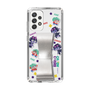 スリムプロテクションケース - STAND & RING RIBBON Silver［ キャンディーカリエス - ステッカー ］