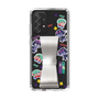 スリムプロテクションケース - STAND & RING RIBBON Silver［ キャンディーカリエス - ステッカー ］