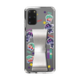 スリムプロテクションケース - STAND & RING RIBBON Silver［ キャンディーカリエス - ステッカー ］