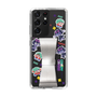 スリムプロテクションケース - STAND & RING RIBBON Silver［ キャンディーカリエス - ステッカー ］
