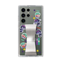 スリムプロテクションケース - STAND & RING RIBBON Silver［ キャンディーカリエス - ステッカー ］