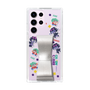 スリムプロテクションケース - STAND & RING RIBBON Silver［ キャンディーカリエス - ステッカー ］