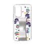 スリムプロテクションケース - STAND & RING RIBBON Silver［ キャンディーカリエス - ステッカー ］
