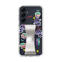 スリムプロテクションケース - STAND & RING RIBBON Silver［ キャンディーカリエス - ステッカー ］