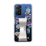 スリムプロテクションケース - STAND & RING RIBBON Silver［ キャンディーカリエス - ステッカー ］