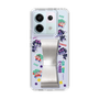スリムプロテクションケース - STAND & RING RIBBON Silver［ キャンディーカリエス - ステッカー ］