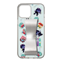 スリムプロテクションケース - STAND & RING RIBBON Silver［ キャンディーカリエス - みんな ］