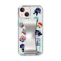 スリムプロテクションケース - STAND & RING RIBBON Silver［ キャンディーカリエス - みんな ］