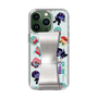 スリムプロテクションケース - STAND & RING RIBBON Silver［ キャンディーカリエス - みんな ］