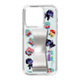 スリムプロテクションケース - STAND & RING RIBBON Silver［ キャンディーカリエス - みんな ］