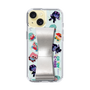 スリムプロテクションケース - STAND & RING RIBBON Silver［ キャンディーカリエス - みんな ］
