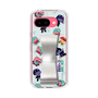 スリムプロテクションケース - STAND & RING RIBBON Silver［ キャンディーカリエス - みんな ］