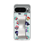 スリムプロテクションケース - STAND & RING RIBBON Silver［ キャンディーカリエス - みんな ］