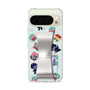 スリムプロテクションケース - STAND & RING RIBBON Silver［ キャンディーカリエス - みんな ］