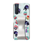 スリムプロテクションケース - STAND & RING RIBBON Silver［ キャンディーカリエス - みんな ］