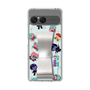 スリムプロテクションケース - STAND & RING RIBBON Silver［ キャンディーカリエス - みんな ］