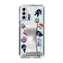 スリムプロテクションケース - STAND & RING RIBBON Silver［ キャンディーカリエス - みんな ］