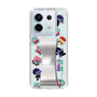 スリムプロテクションケース - STAND & RING RIBBON Silver［ キャンディーカリエス - みんな ］