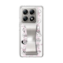 スリムプロテクションケース - STAND & RING RIBBON Silver［ エスターバニー - I Love Me ］