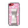 スリムプロテクションケース - STAND & RING RIBBON Silver［ エスターバニー - Pattern ］