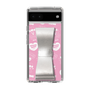 スリムプロテクションケース - STAND & RING RIBBON Silver［ エスターバニー - Pattern ］