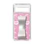 スリムプロテクションケース - STAND & RING RIBBON Silver［ エスターバニー - Pattern ］