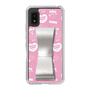 スリムプロテクションケース - STAND & RING RIBBON Silver［ エスターバニー - Pattern ］
