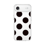 スリムプロテクションケース［ シンプルドット - Black ］