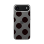スリムプロテクションケース［ シンプルドット - Black ］