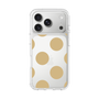 スリムプロテクションケース［ シンプルドット - Beige ］