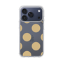 スリムプロテクションケース［ シンプルドット - Beige ］