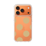 スリムプロテクションケース［ シンプルドット - Beige ］