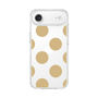 スリムプロテクションケース［ シンプルドット - Beige ］