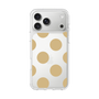 スリムプロテクションケース［ シンプルドット - Beige ］