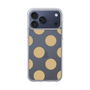 スリムプロテクションケース［ シンプルドット - Beige ］