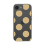スリムプロテクションケース［ シンプルドット - Beige ］