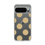 スリムプロテクションケース［ シンプルドット - Beige ］