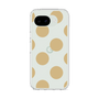 スリムプロテクションケース［ シンプルドット - Beige ］