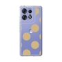 スリムプロテクションケース［ シンプルドット - Beige ］