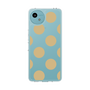 スリムプロテクションケース［ シンプルドット - Beige ］