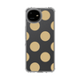 スリムプロテクションケース［ シンプルドット - Beige ］