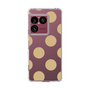 スリムプロテクションケース［ シンプルドット - Beige ］