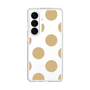 スリムプロテクションケース［ シンプルドット - Beige ］